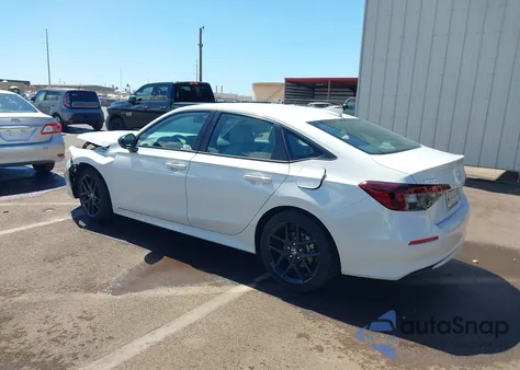 2025 Honda Civic Hybrid Sport/Sport Touring z USA, uszkodzony, nr VIN 2HGFE4F85SH322052